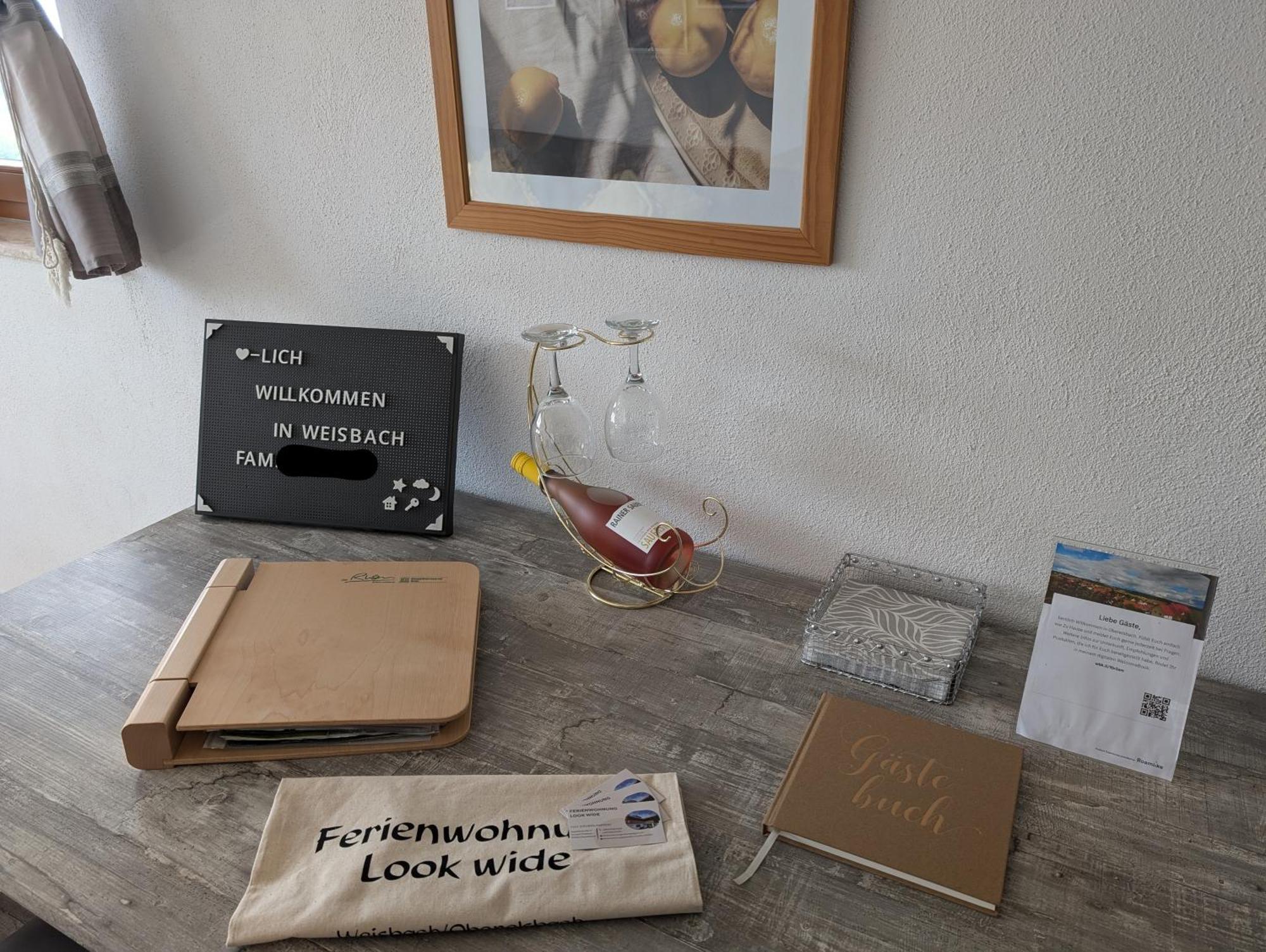 Ferienwohnung Look Wide Oberelsbach Buitenkant foto